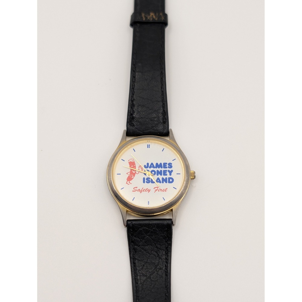 Sweda James Coney Island Watch Unisex OS Black Good Vintage Promo Advertising